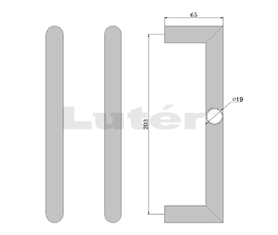 700-12 Pull Handle 700-12 Pull Handle